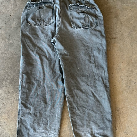 Vintage Wide Leg Cargo Pants - Picture 3 of 3